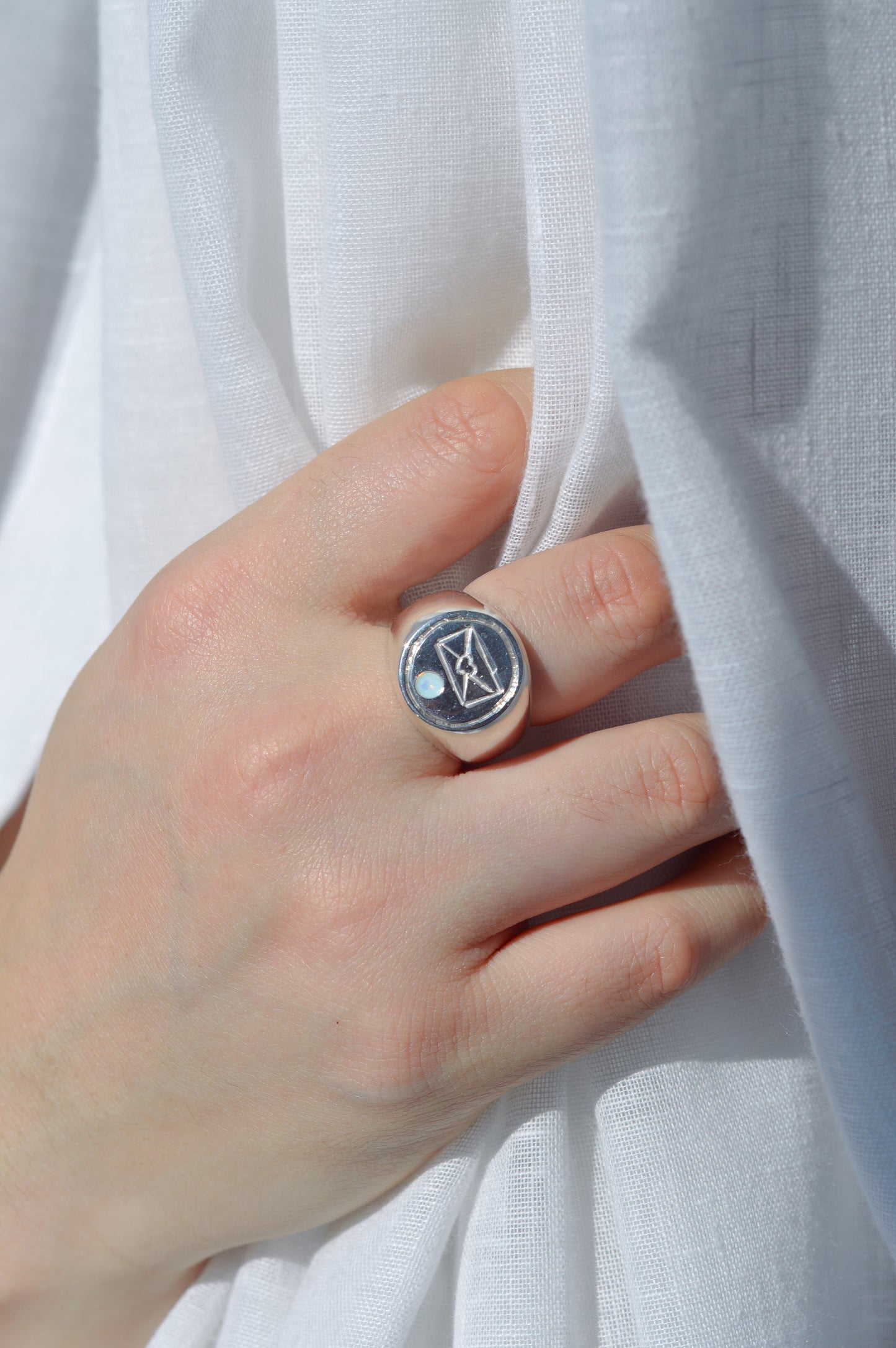 Love Letter Signet Ring