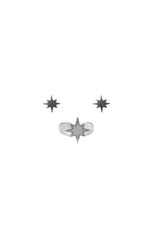 Celeste Ring and Earrings Set image 1